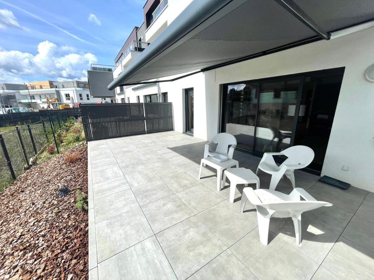 Magnifique 2 Pieces, Tout Equipe, Terrasse Privee Colmar Exterior foto